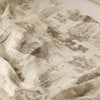 Farm Toile Baby Swaddle Bamboo Muslin Swaddle Gift for Baby