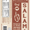 Foustman's All-Natural Uncured Beef Salami - 8oz