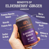 Elderberry Ginger Kombucha
