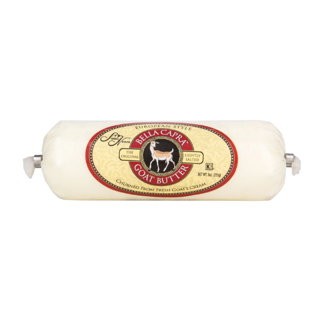 Bella Capra Goat Butter 12/8oz chubs